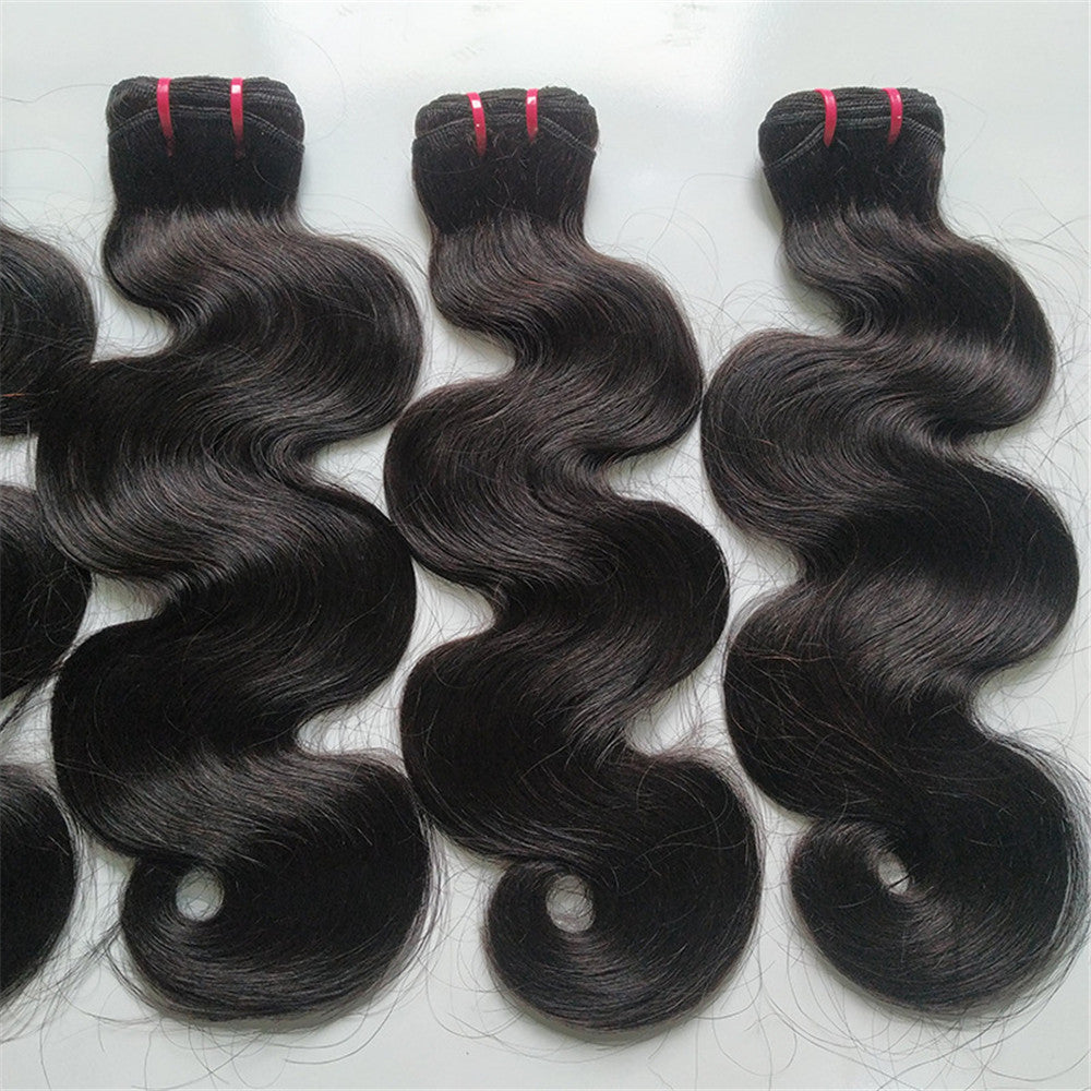 15A Body Wave Double Drawn Human Hair 3 Bundles