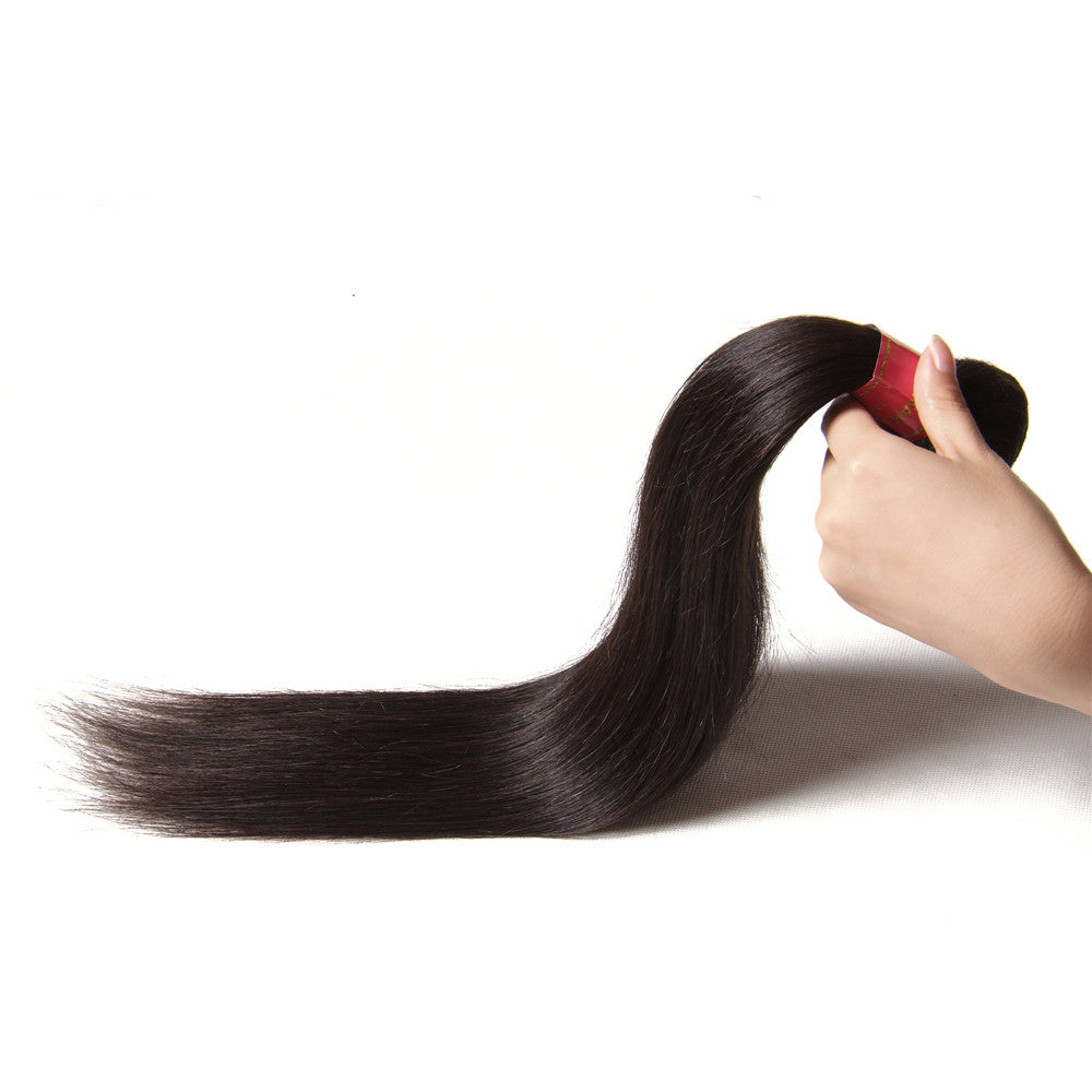 1 Pcs Hair Bundle 10A Grade Straight Human Hair Weft