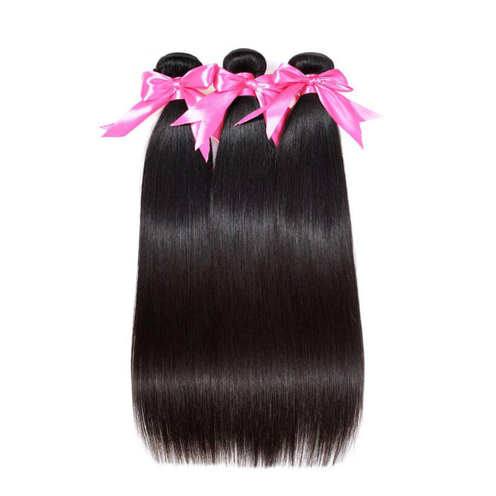 12A Grade 100% Virgin Straight Human Hair Bundles