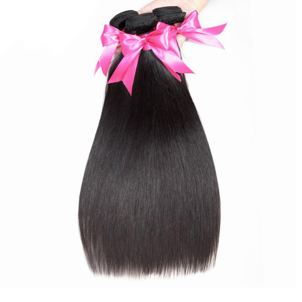 12A Grade Straight Human Hair 3 Bundles Hair Extensions