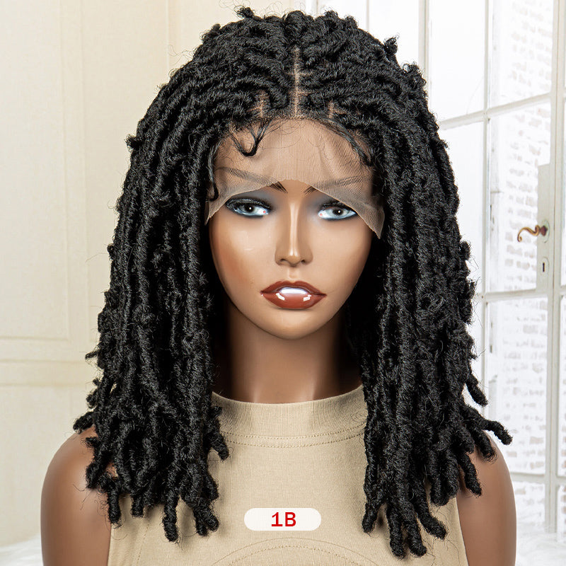 Short Bob Lace Braided Wigs bb065