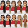 Long Synthetic Hair Braided Wigs