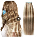 P6/613 Tape In Human Hair Extensions 40Pcs/Pack=100g