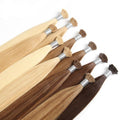 I tip Straight Human Hair Extensions Light Color