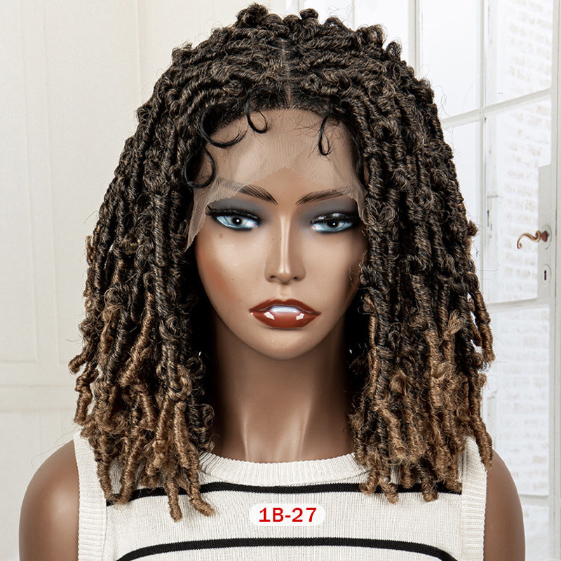 Short Bob Lace Braided Wigs bb065