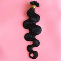 U Tip Body Wave Human Hair Extensions 100g Dark Color #1~#12