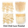 613 Blonde Human Hair 13x4 Lace Frontal 13x6 Ear to Ear Frontal Closure