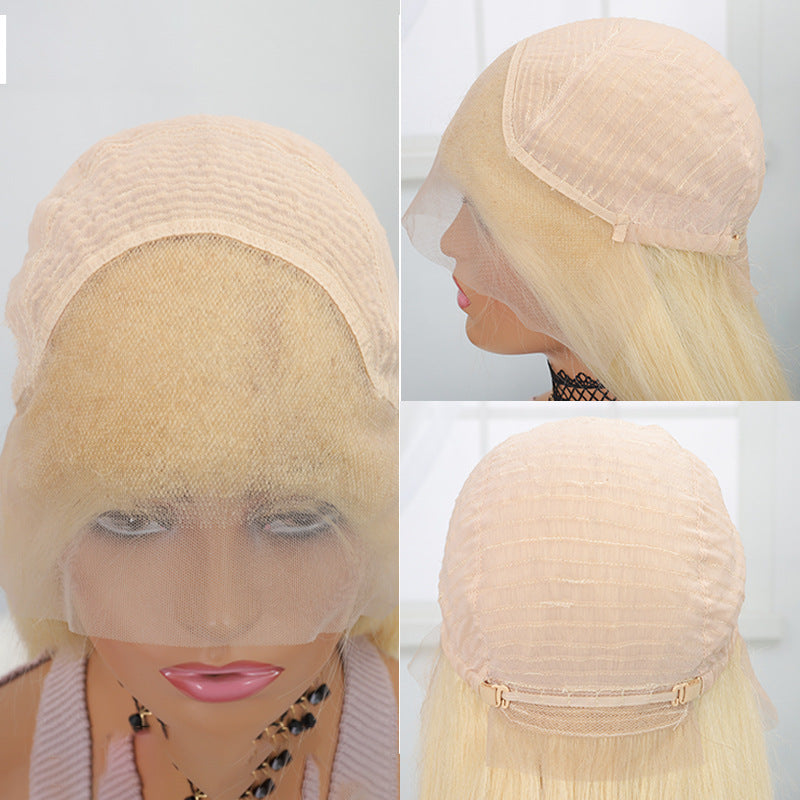 #613 Blonde Body Wave Human Hair 13x4 Lace Frontal Wig