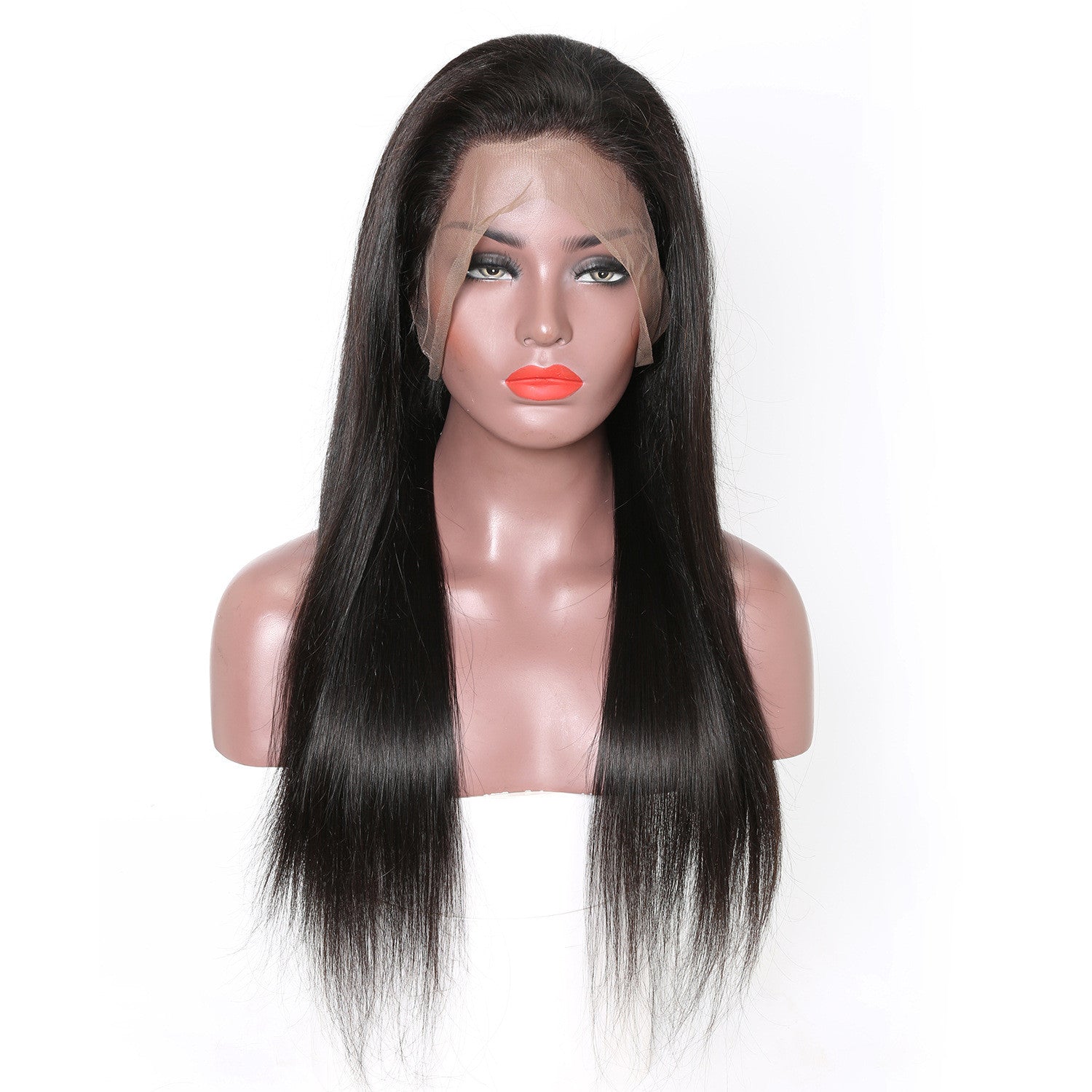 Brazilian Silky Straight Virgin Human Hair 360 Lace Front Wigs