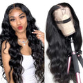 30Inch~40Inch Long Body Wave Human Hair 13x4 Lace Front Wigs