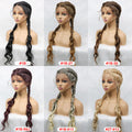 Long Synthetic Hair Braided Wigs