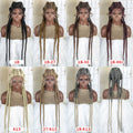 Long Synthetic Hair Braided Wigs