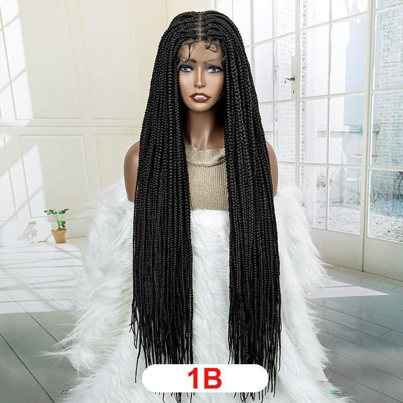 Full Lace Synthetic Hair Braided Wigs -013