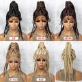 Long Synthetic Hair Braided Wigs
