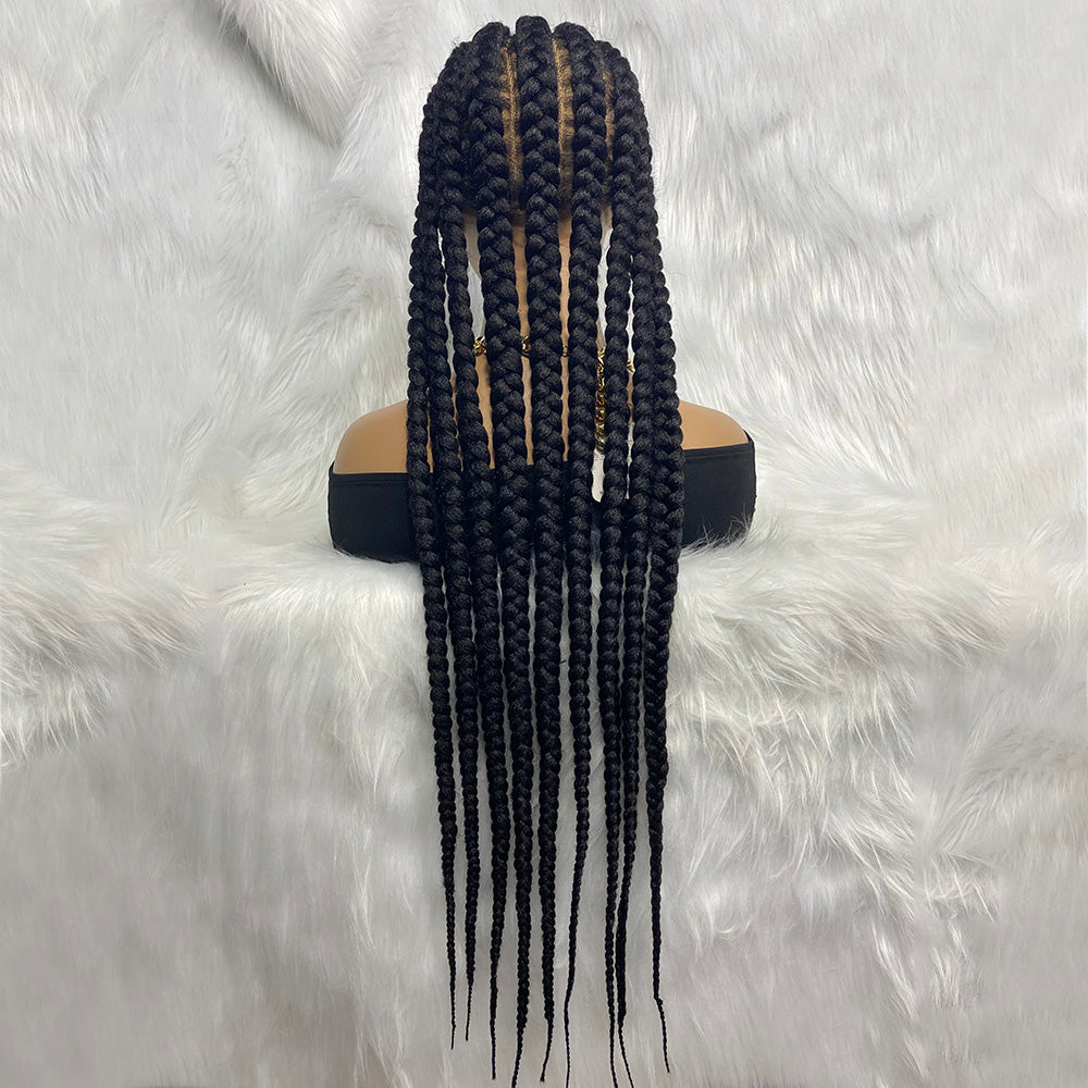 Long Synthetic Hair Braided Wigs