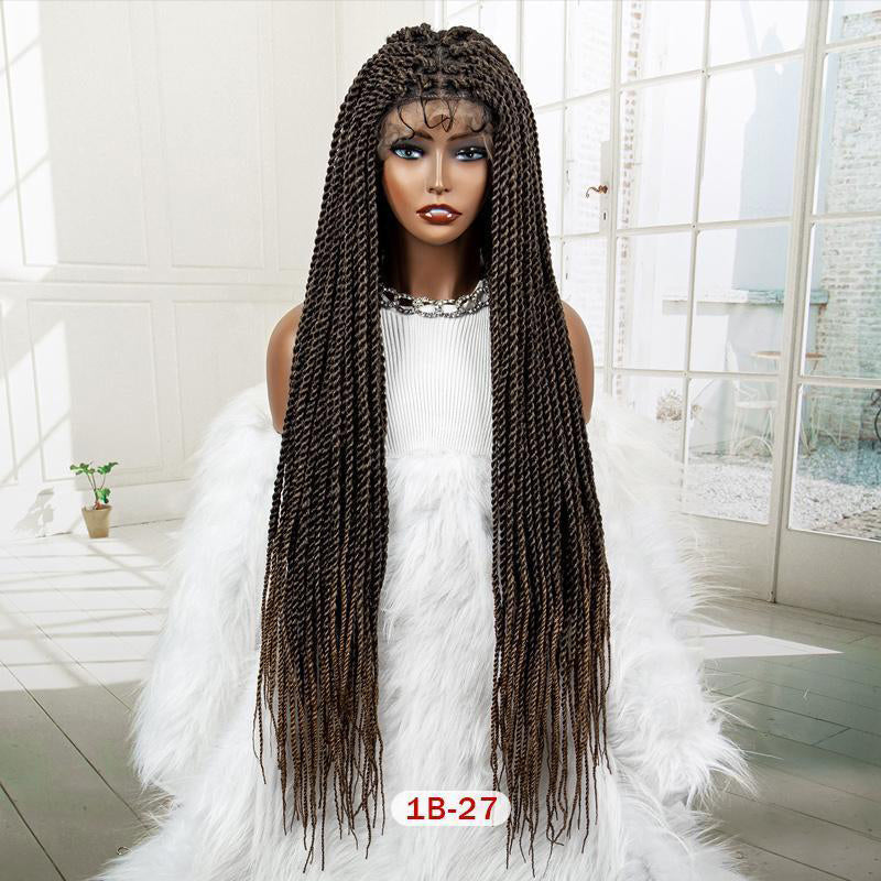 Full Lace Synthetic Hair Braided Wigs -018