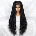 Full Lace Synthetic Hair Braided Wigs -019