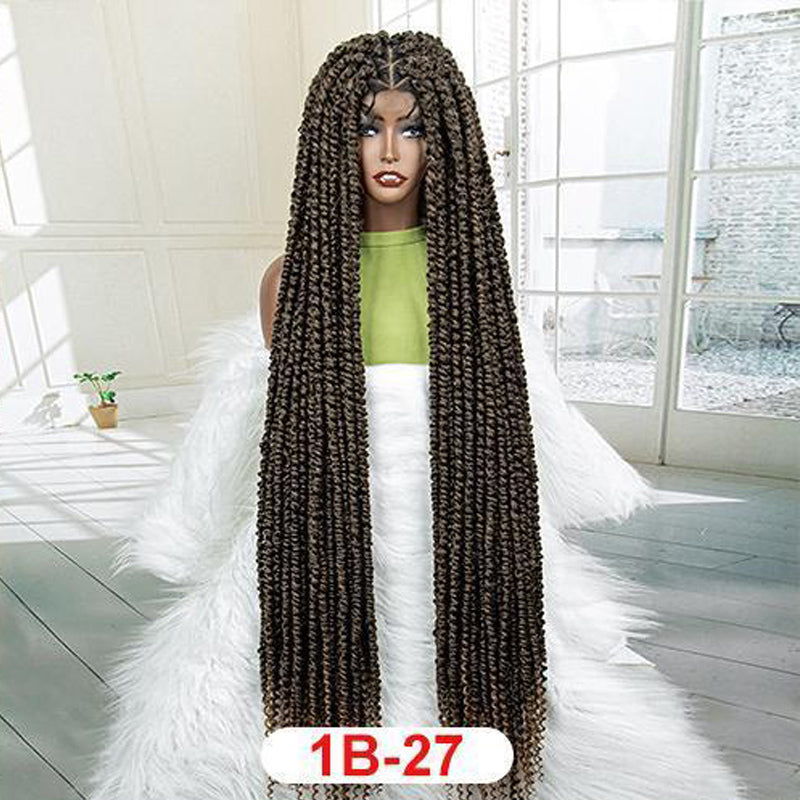 Full Lace Synthetic Hair Braided Wigs -025
