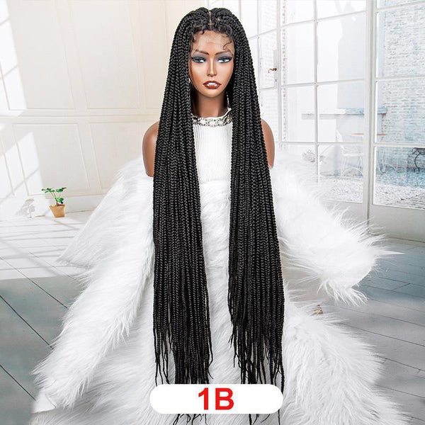 Full Lace Synthetic Hair Braided Wigs -028