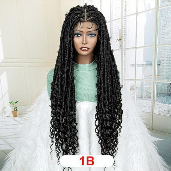 Full Lace Synthetic Hair Braided Wigs -031