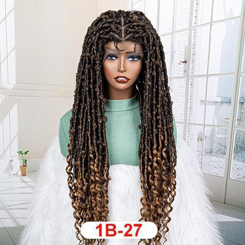 Full Lace Synthetic Hair Braided Wigs -031