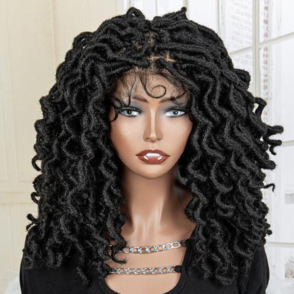 Full Lace Synthetic Hair Braided Wigs -032