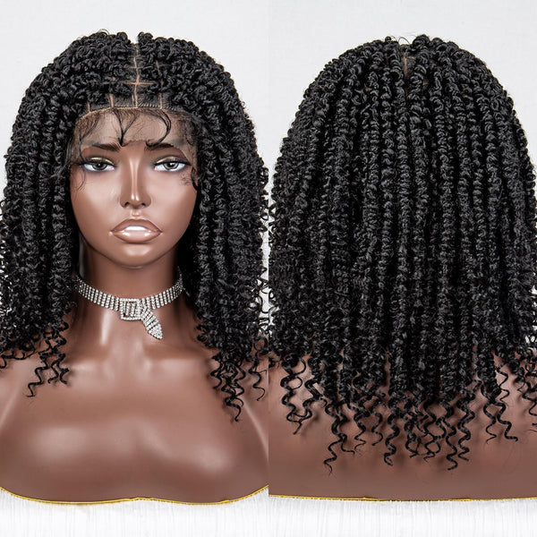 Full Lace Synthetic Hair Braided Wigs -036