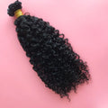 U Tip Curly Human Hair Extensions 100g Dark Color #1~#12