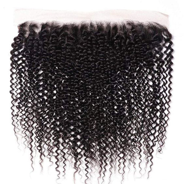 100% Virgin Human Hair Deep Curly 13x4 HD Ear to Ear Lace Frontal