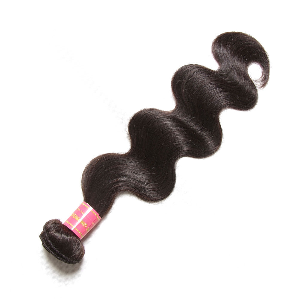 10A Grade Body Wave Human Hair Bundle Weft 1 Pcs