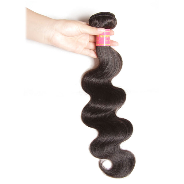 10A Grade Body Wave Human Hair Bundle Weft 1 Pcs