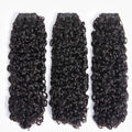 15A Double Drawn Small Spirals Curly Human Hair 3 Bundles