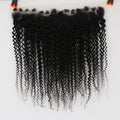100% Virgin Human Hair Kinky Curly 13x4 HD Ear to Ear Lace Frontal