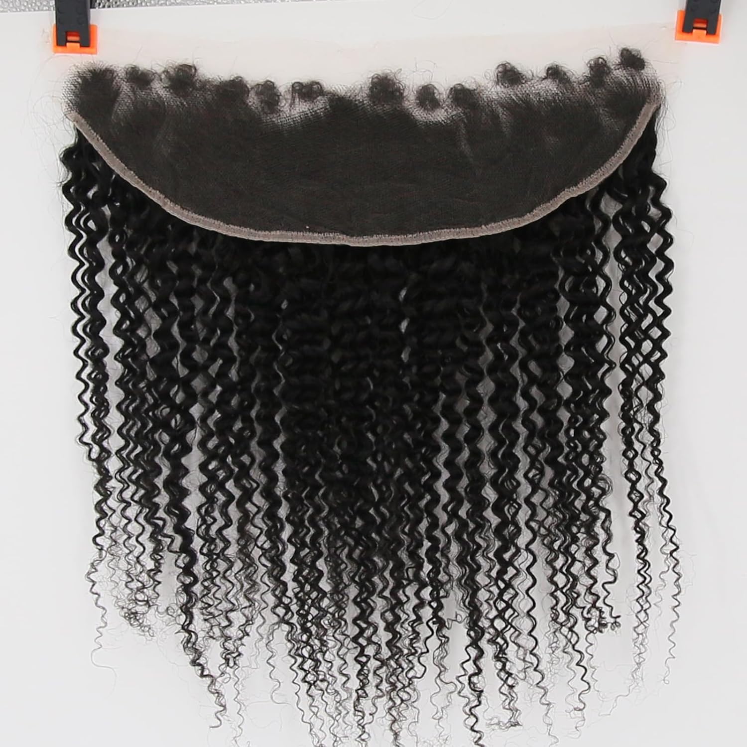 100% Virgin Human Hair Kinky Curly 13x4 HD Ear to Ear Lace Frontal