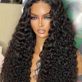 Water Wave Virgin Human Hair 5x5 Lace Closure Wig