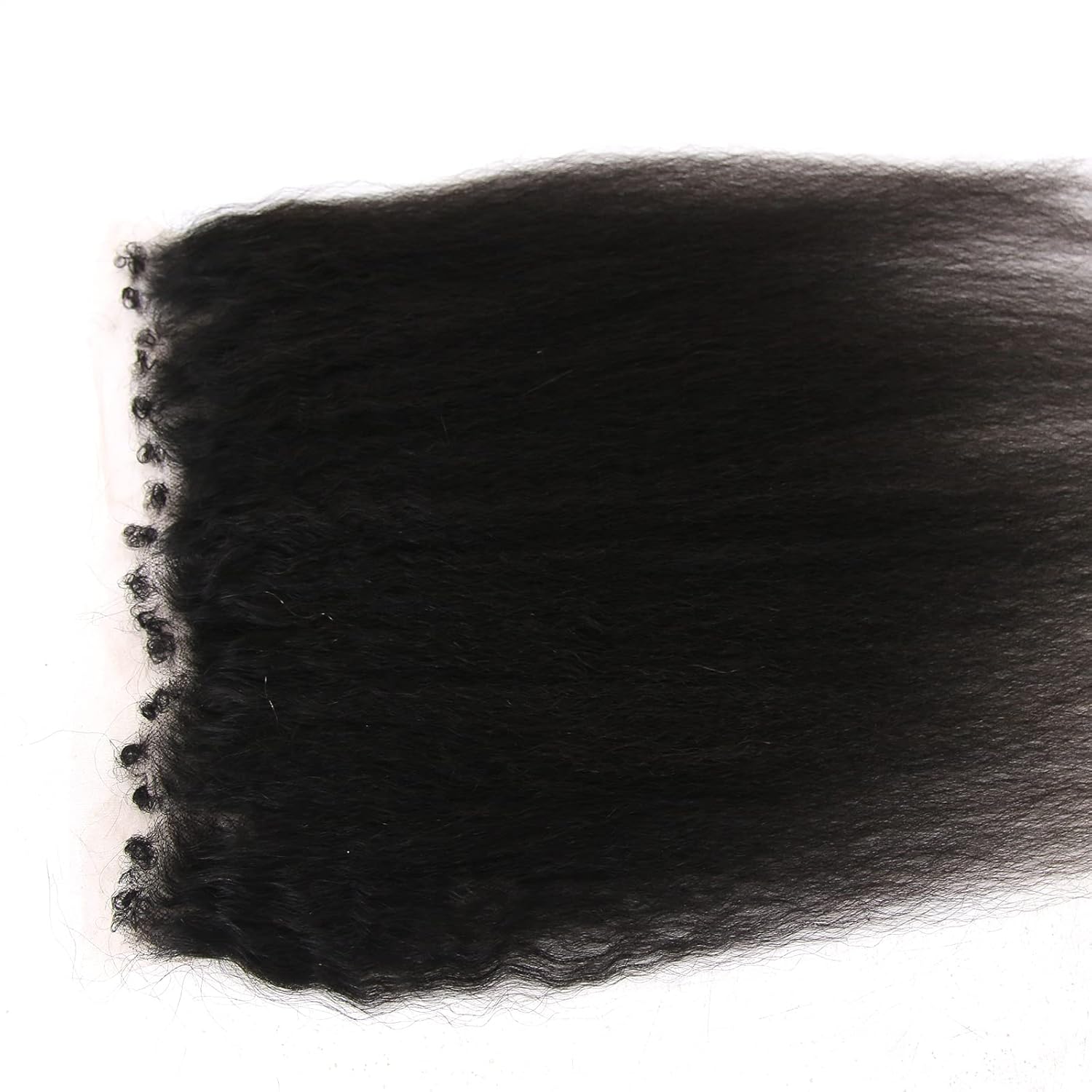 100% Virgin Human Hair Kinky Straight 13x4 HD Ear to Ear Lace Frontal