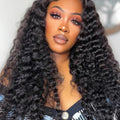 Water Wave Virgin Human Hair 13x4 Lace Frontal Wig