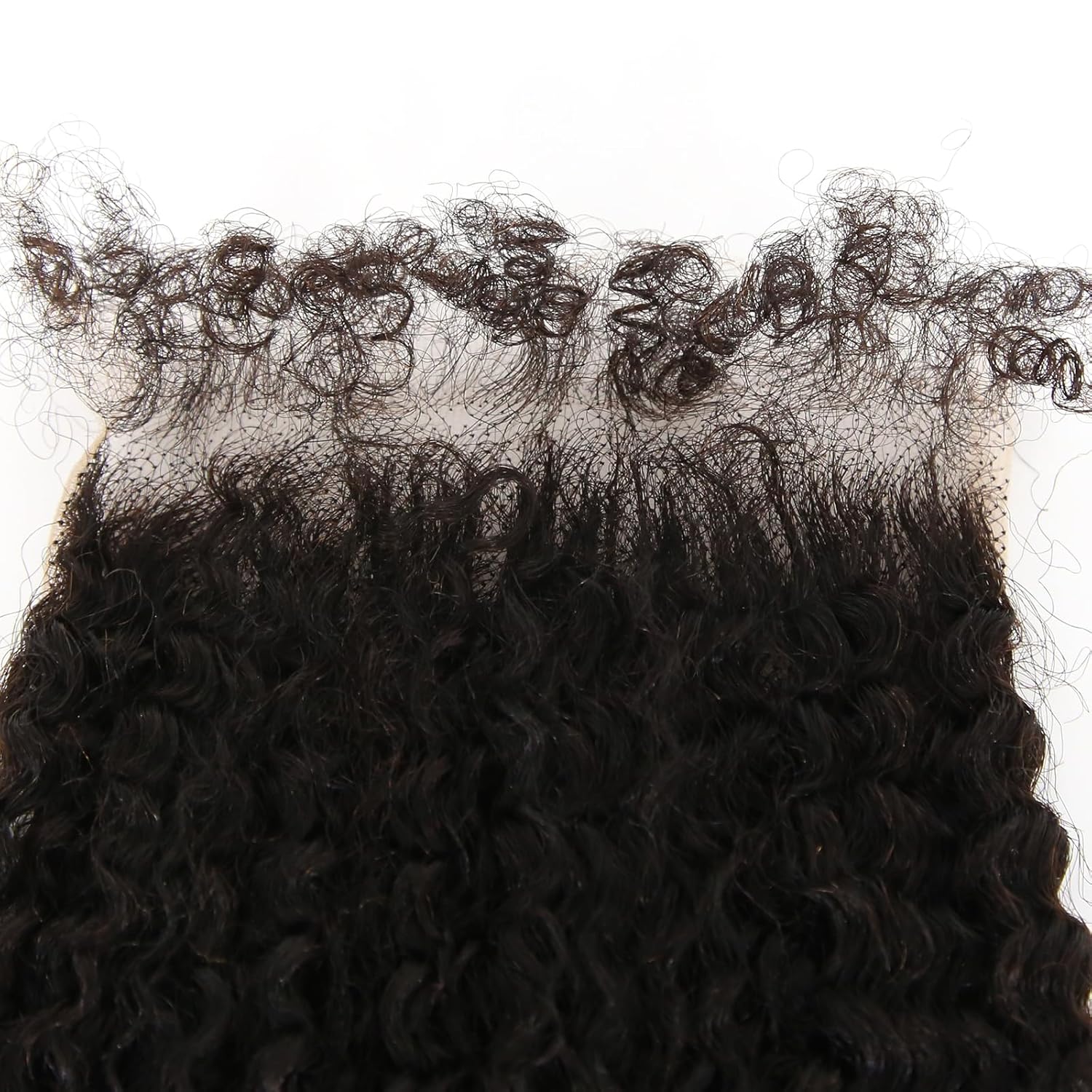 Brazilian Kinky Curly Virgin Human Hair 5x5 HD Lace Closure
