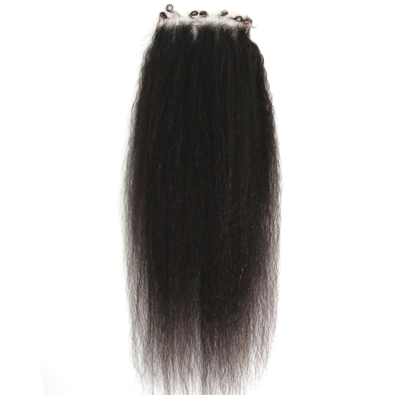 Brazilian Kinky Straight Virgin Human Hair 5x5 HD Lace Closure