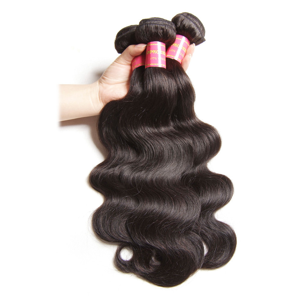 3 Bundles 10A Grade Body Wave Human Hair Extensions