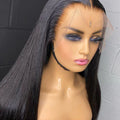 Silky Straight Virgin Human Hair 13x4 Lace Frontal Wig