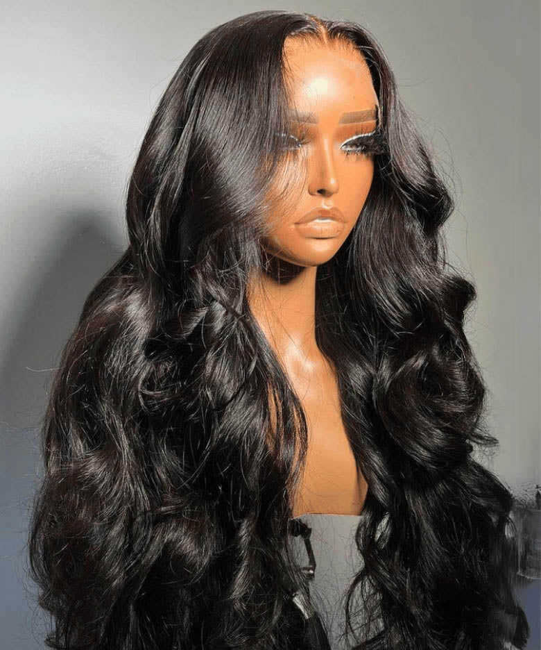 Body Wave Virgin Human Hair 4x4 Lace Closure Wig