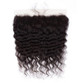 Brazilian Deep Wave Virgin Human Hair 13x4 Lace Frontal Closure