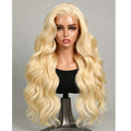 Full Lace 100% Handmade 613 Blonde Body Wave Pre Plucked HD/Transparent Human Hair Wigs