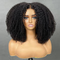 Brazilian Afro Kinky Curly Wave Virgin Human Hair 360 Full Lace Front Wigs