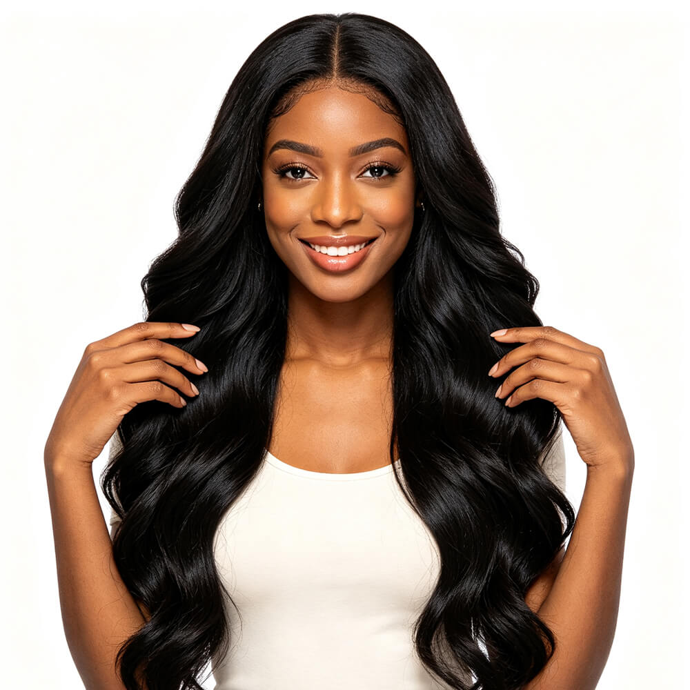 Full Lace Brazilian Body Wave Virgin Hair Full Lace Human Hair Wigs Pre Plucked Natural Hairline