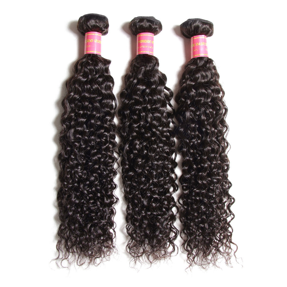 3 Bundles 10A Grade Curly Human Hair Extensions