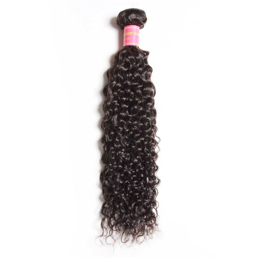 1 Pcs Hair Bundle 10A Grade Jerry Curly Human Hair Weft
