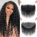 Brazilian Virgin Curly Human Hair 13x6 HD Ear to Ear Lace Frontal