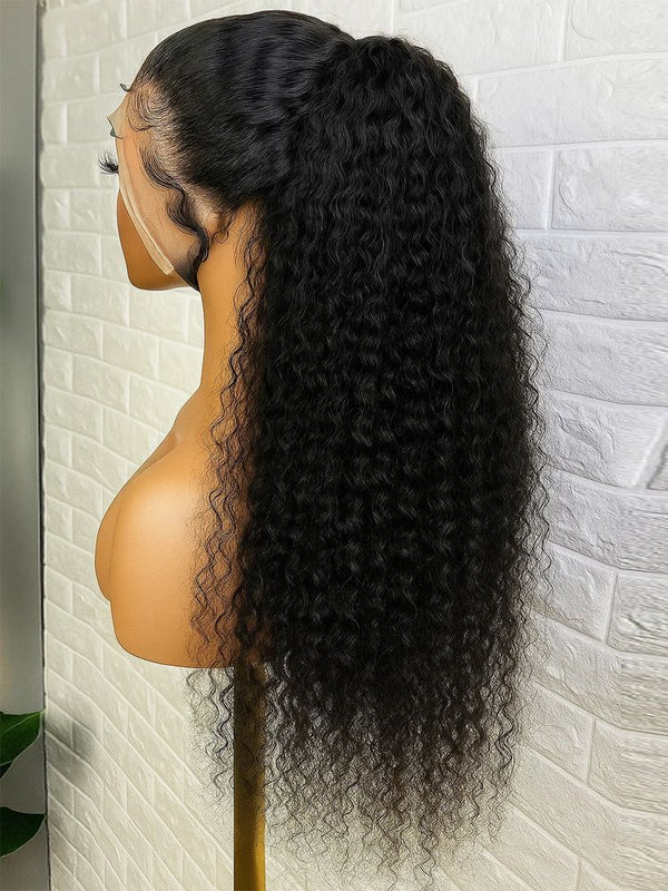 Brazilian Deep Wave Virgin Human Hair 13x6 Lace Frontal Hair Wigs